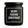 Duftkerze „Merry Fucking Christmas!“