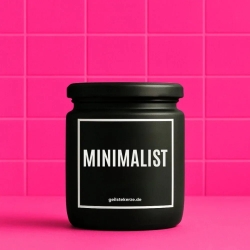Duftkerze „Minimalist“ – Mitbringsel als Dankeschön