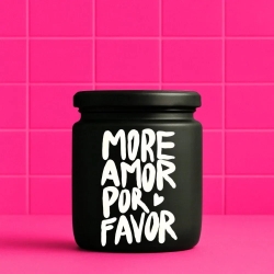 Duftkerze „More Amor por Favor“ – Geschenk Freundin