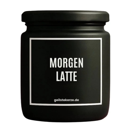 Duftkerze „Morgen Latte“ – Geschenk für den Feierabend