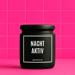 Duftkerze „Nachtaktiv“ – Geschenk für die Freundin