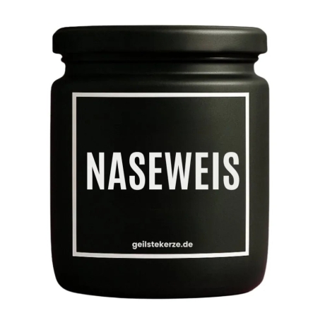 Duftkerze „Naseweis“ – Geschenk einfach so