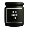 Duftkerze „Neid Macht Leid“ – lustiges Geschenk für sie