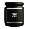 Duftkerze „Neuer Lappen“ – Mitbringsel für die Freundin