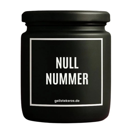 Duftkerze „Nullnummer“ – Geschenk beste Freundin