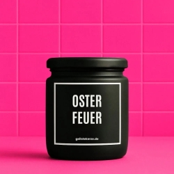 Duftkerze „Osterfeuer“ – Geschenk fürs Büro