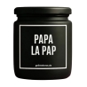 Duftkerze „Papa La Pap“ – Geschenk für Papa
