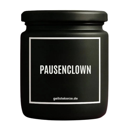 Duftkerze „Pausenclown“ – Dankeschön Geschenk