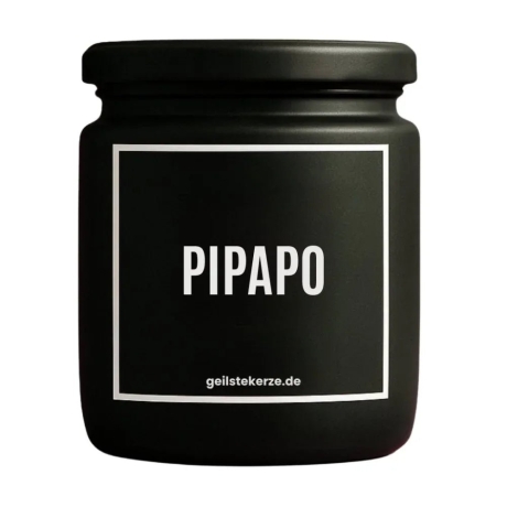 Duftkerze „Pipapo“ – kleines Geschenk zum Danke sagen