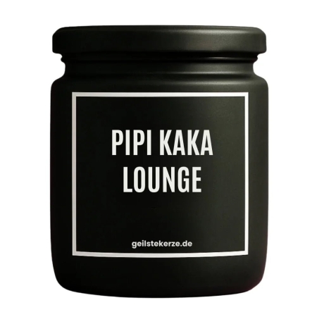 Duftkerze „Pipi Kaka Lounge“ – Geburtstagsgeschenk
