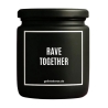 Duftkerze „Rave Together“ – Geschenk für Technofans