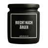 Duftkerze „Riecht Nach Ärger“ – Mitbringsel als Dankeschön