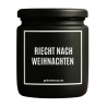 Weihnachtsgeschenk beste Freundin – Duftkerze mit Spruch