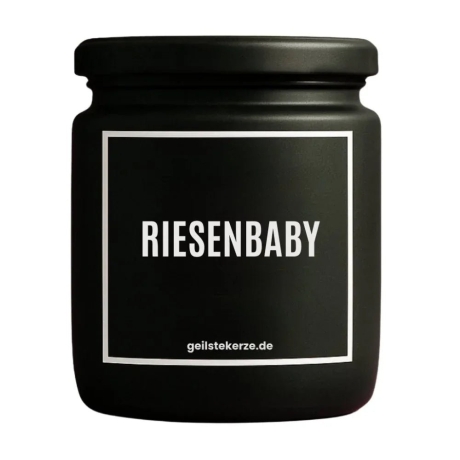Duftkerze „Riesenbaby“ – Geschenk einfach so