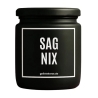 Duftkerze „Sag Nix“ – Geschenk fürs Büro