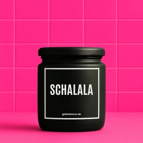 Duftkerze „Schalala“ – Geschenk Lieblingsmensch