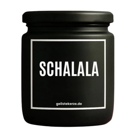 Duftkerze „Schalala“ – Geschenk Lieblingsmensch
