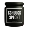 Duftkerze „Schluckspecht“ – Geschenk zum Geburtstag für Frauen