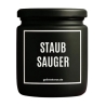 Duftkerze „Staubsauger“ – Wichtelgeschenk Büro