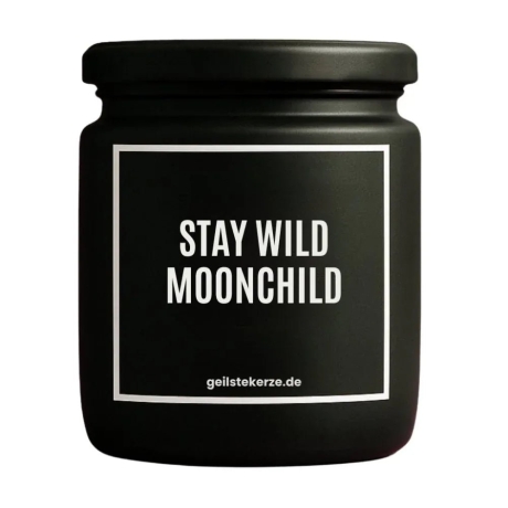 Duftkerze „Stay Wild Moonchild“ – Geburtstagsgeschenk