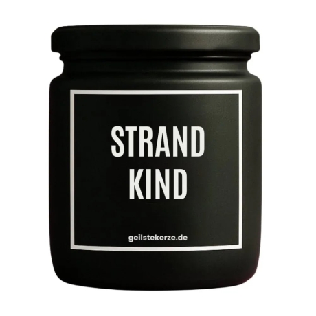 Duftkerze „Strandkind“ – Geschenk fürs Büro