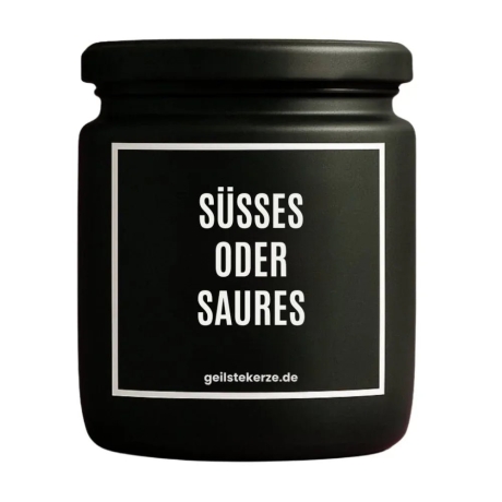 Duftkerze „Süsses Oder Saures“ – Geschenk Kollegin