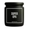 Duftkerze „Superopa“ – Geschenk für die Familie