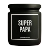 Duftkerze „Superpapa“ – Geschenk Muttertag