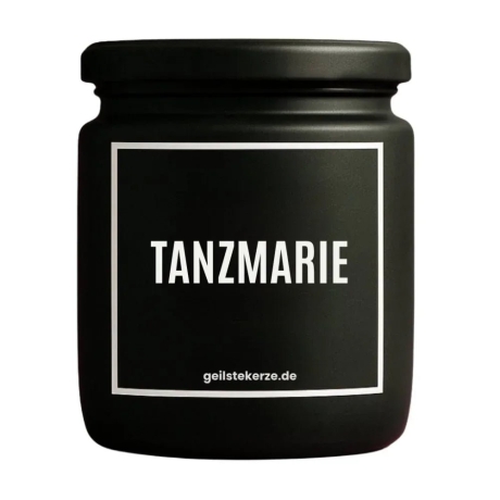 Duftkerze „Tanzmarie“ – Geschenk mit Spruch