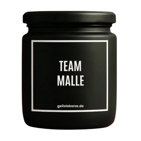 Duftkerze „Team Malle“ – kleines Geschenk zum Danke sagen