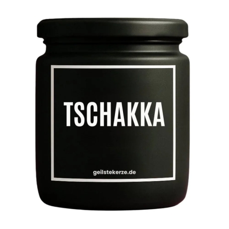 Duftkerze „Tschakka“ – Geschenk einfach so