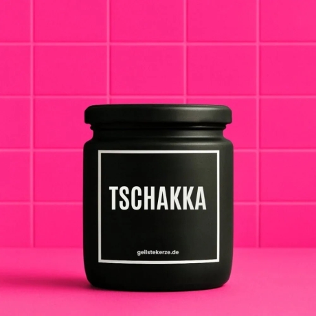 Duftkerze „Tschakka“ – Geschenk einfach so