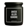 Duftkerze „Unter Aller Kanone“