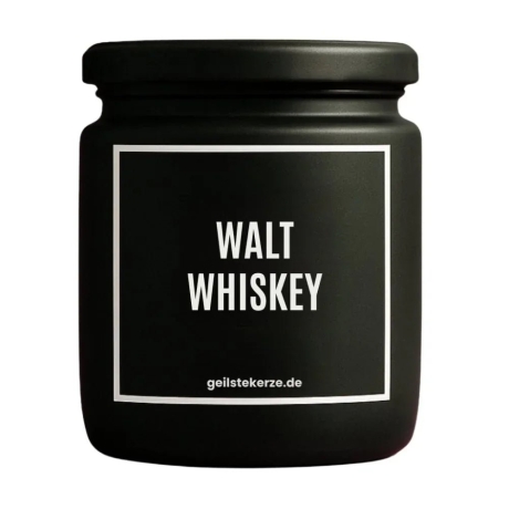 Duftkerze „Walt Whiskey“ – Geschenk für Weinliebhaber