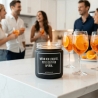 Duftkerze „WENN ICH LEUCHTE IST ES ZEIT FÜR APEROL.“