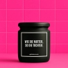 Duftkerze „WIE DIE MUTTER, SO DIE TOCHTER.“ – Geschenk für Mama
