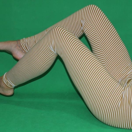 gestreifte Leggings Hose gestreift Streifen geringelt Hose