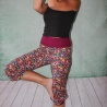 Pumphose flower power Yoga Hose Hogahose Blumen geblümt