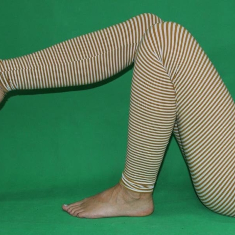 gestreifte Leggings Hose gestreift Streifen geringelt Hose