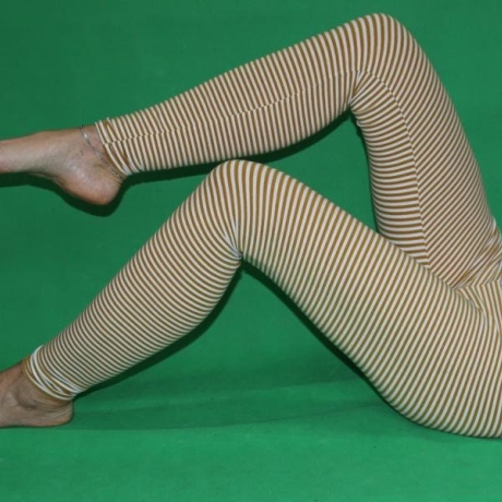 gestreifte Leggings Hose gestreift Streifen geringelt Hose