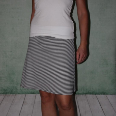 Jersey Skirt Stretchrock Mini Skirt: 