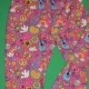 Hippie Leggings bunt Goa Hose Peace Love Leggings Yoga leggins