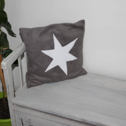 Kissenhülle Stern Deko Kissenbezug