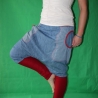 Pumphose Jeans Pluderhose Sarouel Goa Stulpen