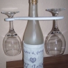 Beleuchtete Flasche zur Hochzeit, Hochzeitstag