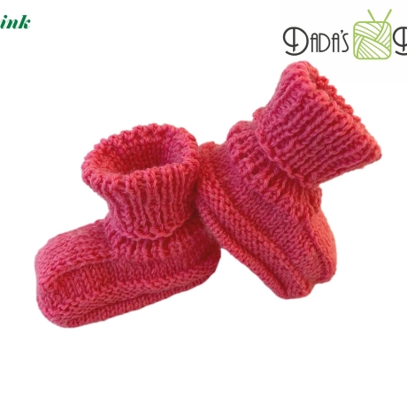 Babyschuhe gestrickt mehrere Farben - Gr. ca 14/15