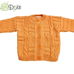 Gestrickte Jacke MICHAELA Baby, Kind - Gr. 68
