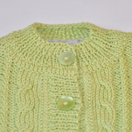 Babyjacke JOYCE gestrickt Gr. ca 62
