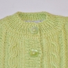 Babyjacke JOYCE gestrickt Gr. ca 62