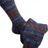 Gestricke Socken POLAR NIGHT COLOR VARDO - Gr.ca 36/37